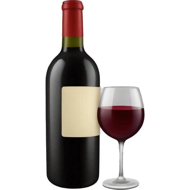 Red wine emoji