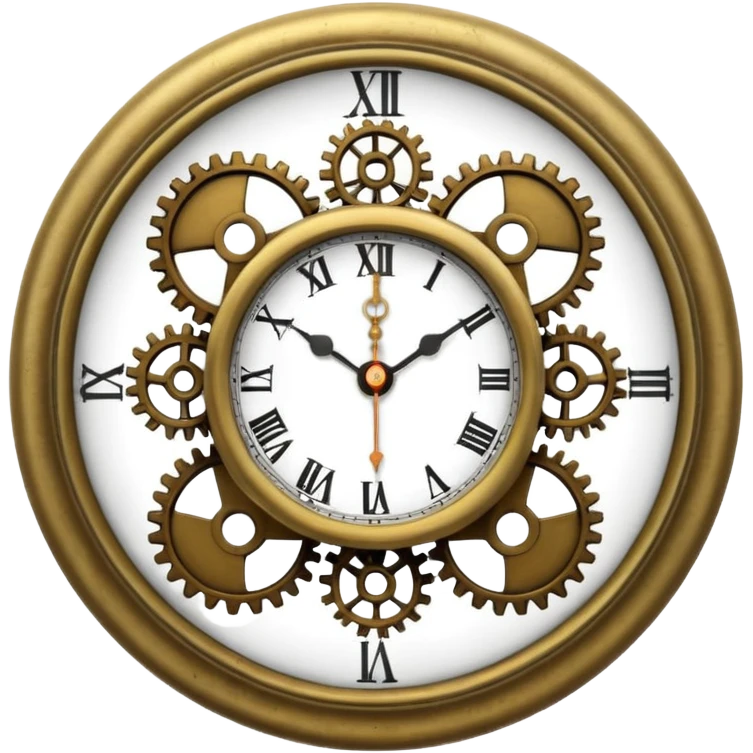mechanic clock emoji