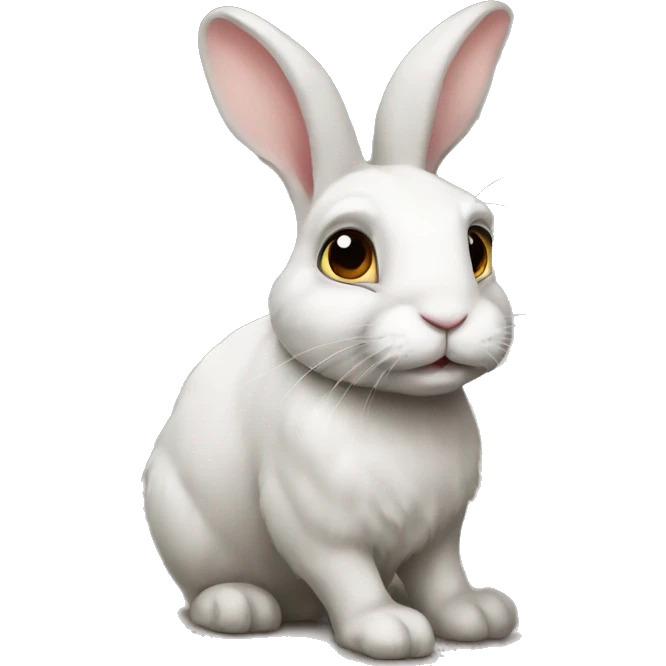 rabbit painting emoji