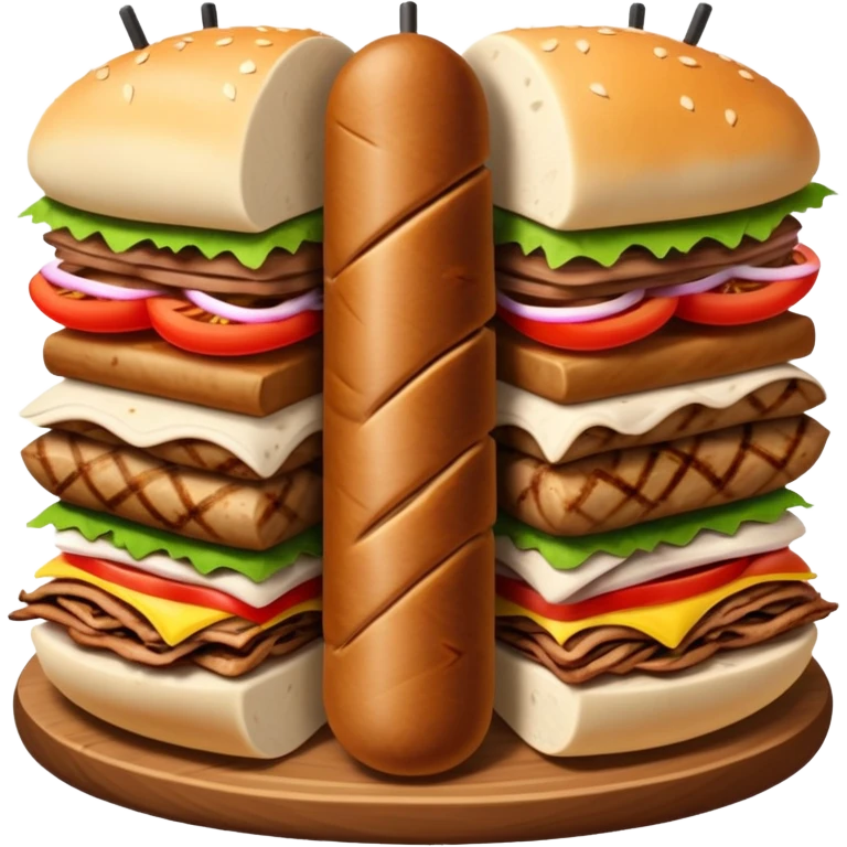 döner kebab emoji