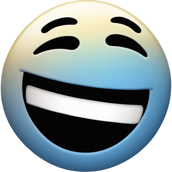 Smiley in sky emoji