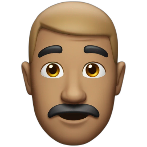 shit man emoji