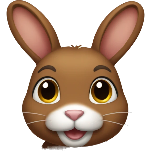brown bunny emoji