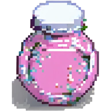 Drug pink emoji