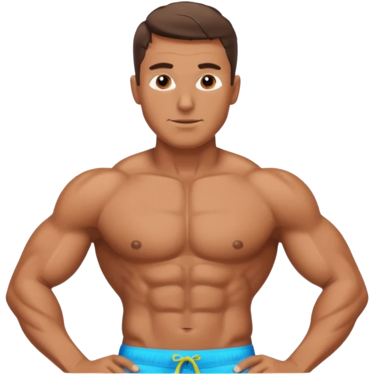 Abs hottie man emoji