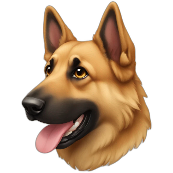 Berger allemand emoji