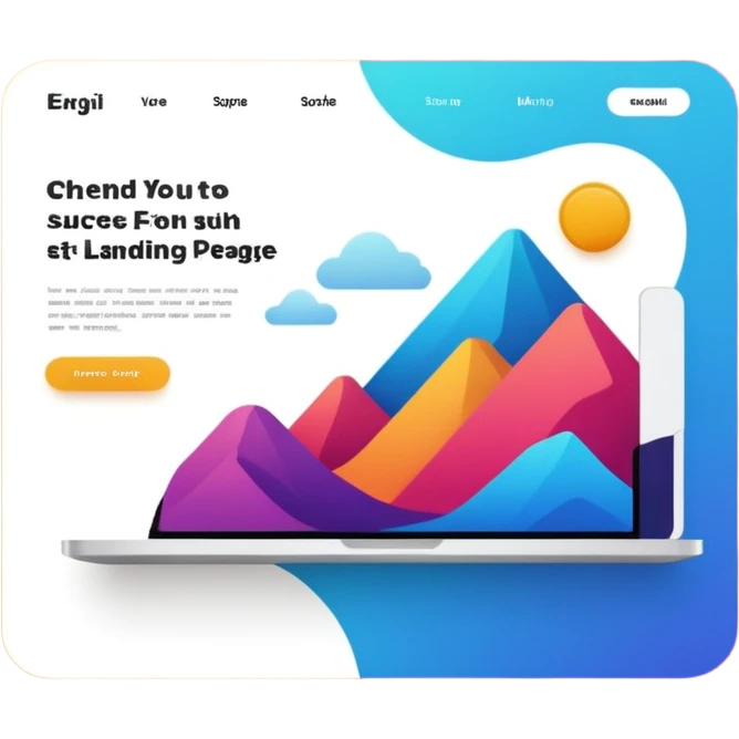 landingpage website emoji