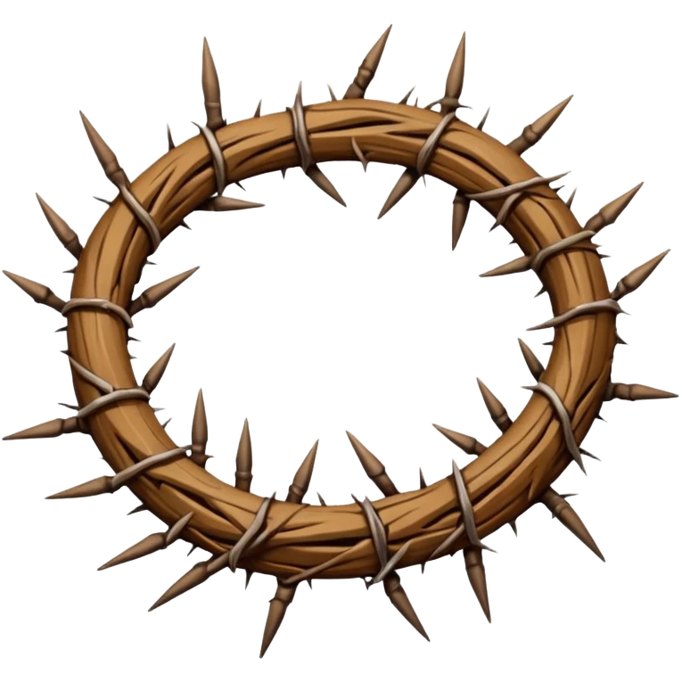 Corona de espinas emoji
