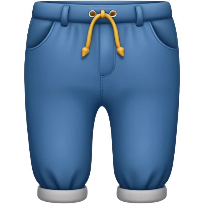 A little guy with no limbs but legs with pants ☺️👖 emoji
