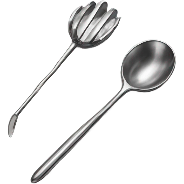 Needle and spoon  emoji