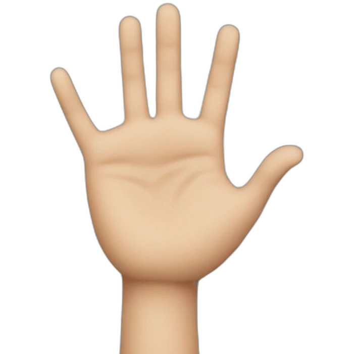 speak to my hand emoji