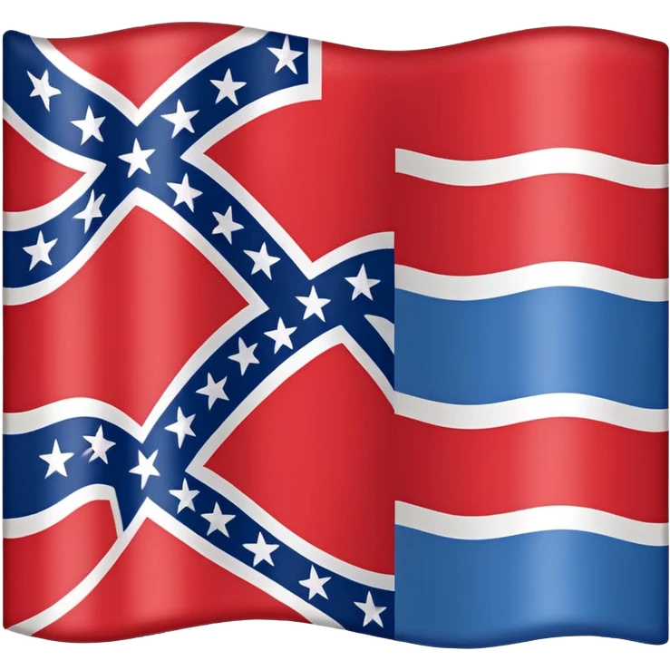 Confederate flag emoji