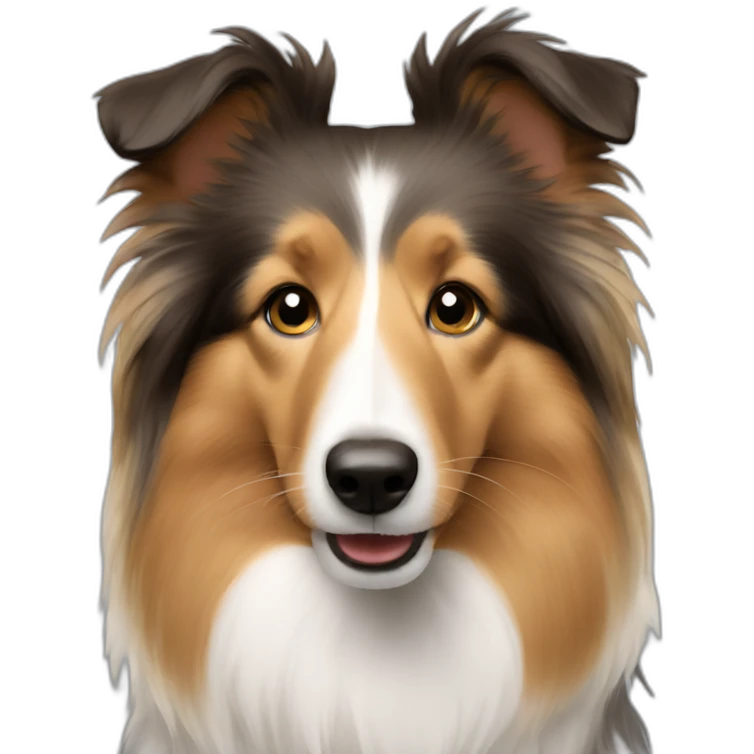 Sheltie emoji