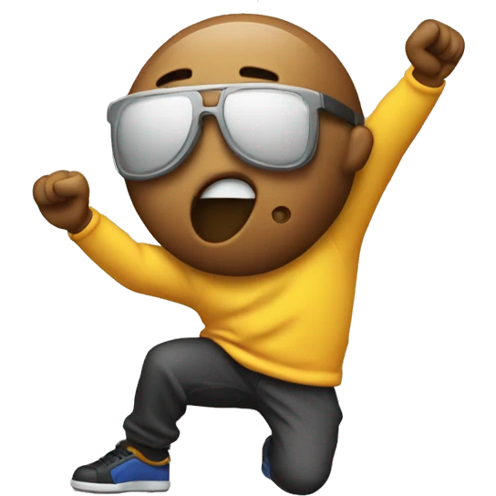 emoji dabbing emoji