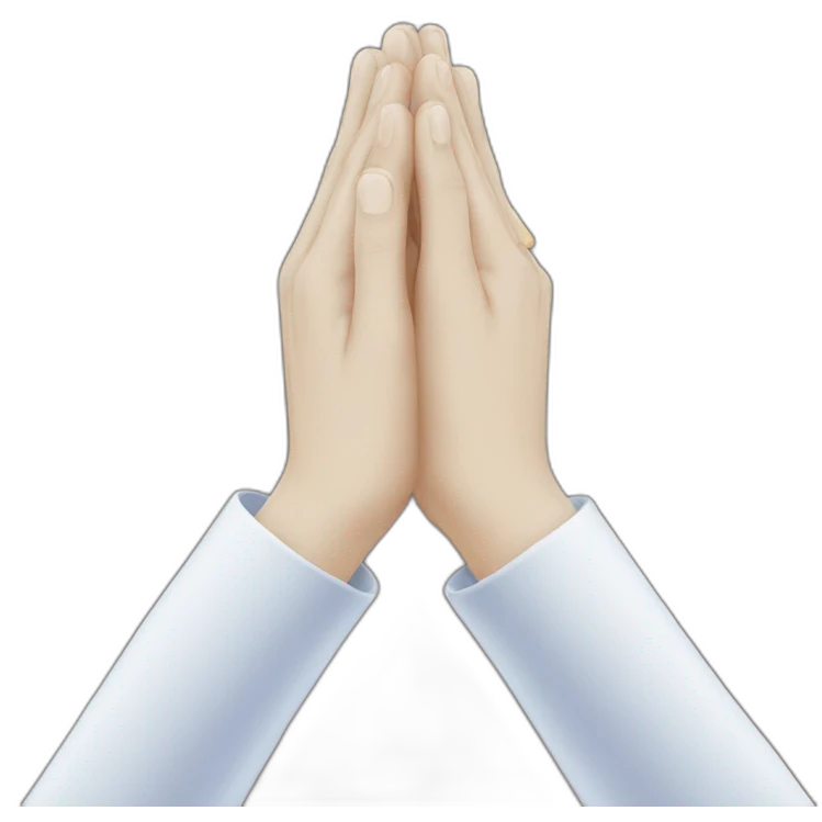 hands pray emoji
