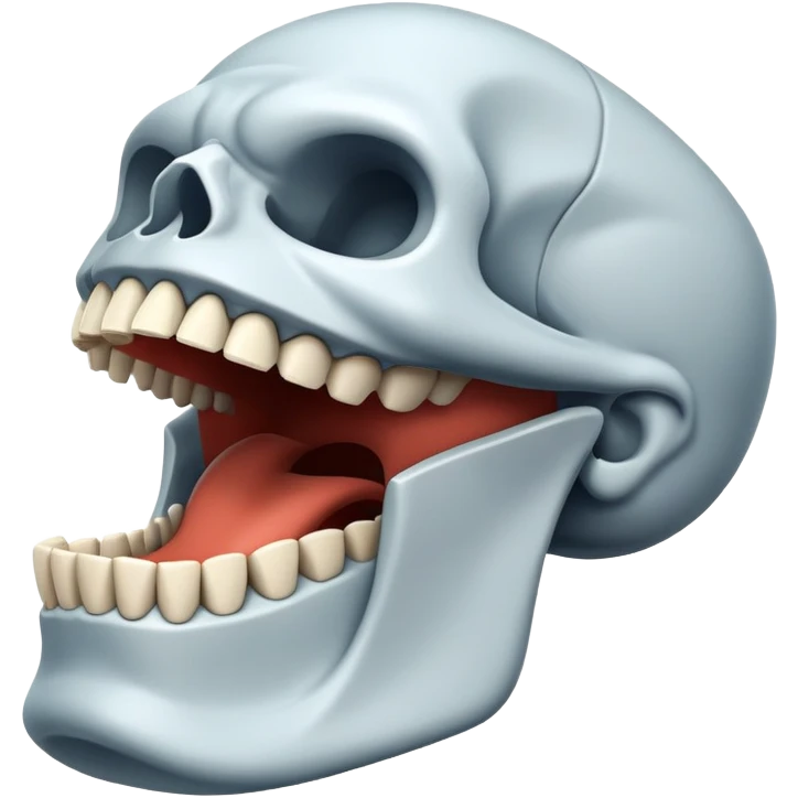 Jaw line emoji