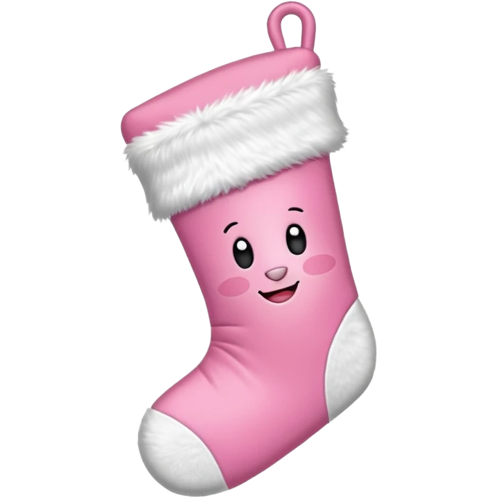 Pink chrismas emoji