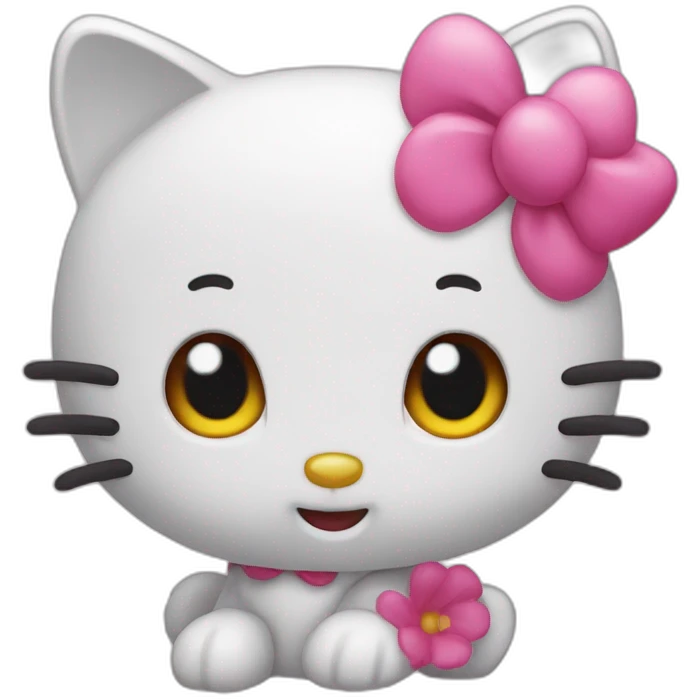Hello kitty emoji