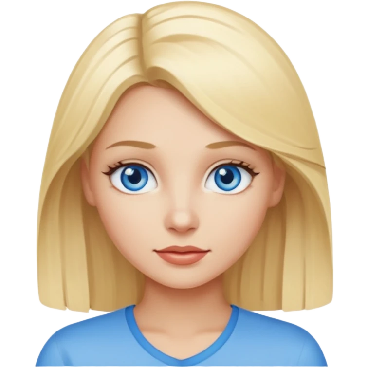Super women blonde emoji