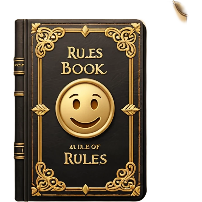 Rules book emoji