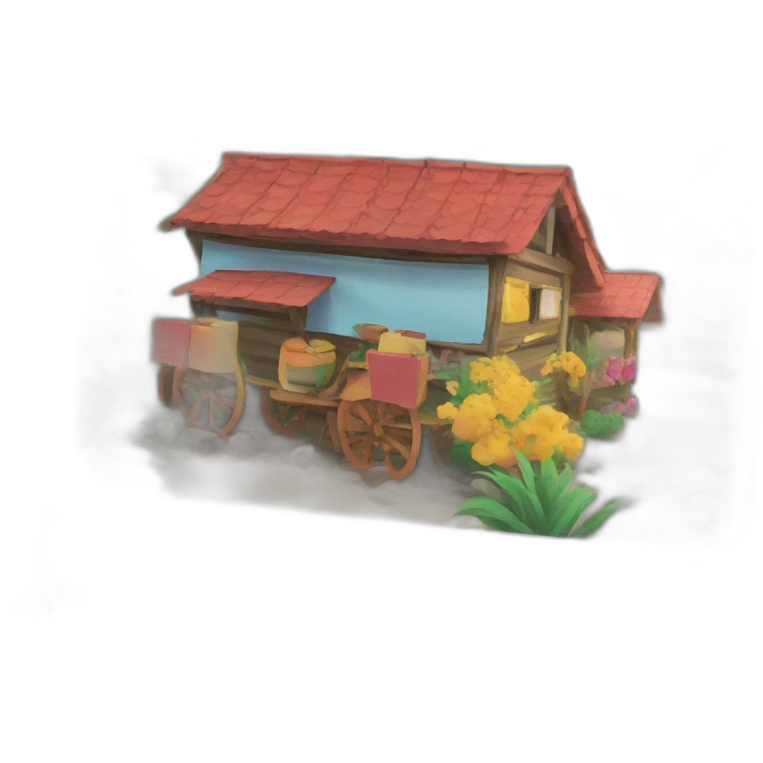 colorful postcard emoji