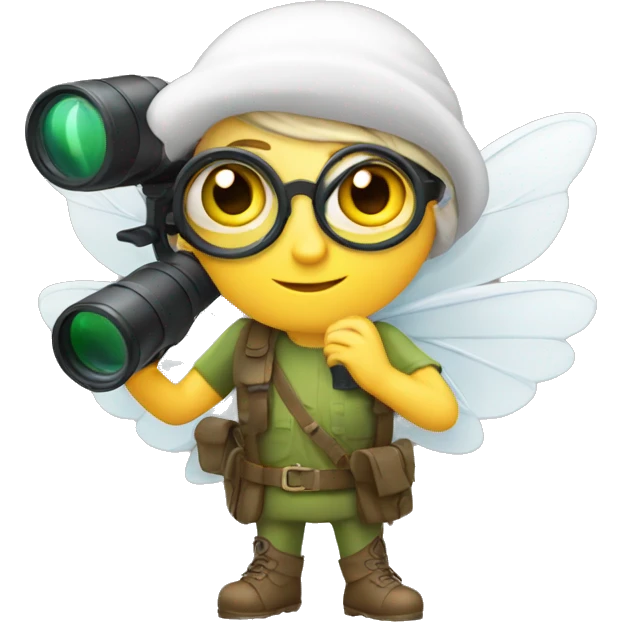 youtube fairy with binoculars emoji