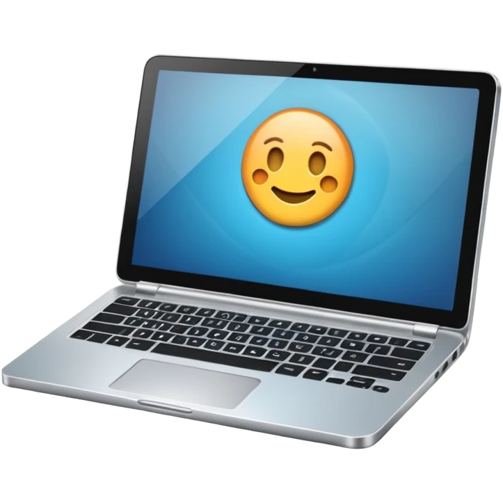 laptop on the table emoji
