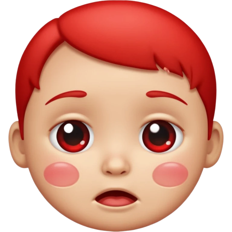 Please make an iPhone version of the baby emoticon that hurts because of the fever emoji