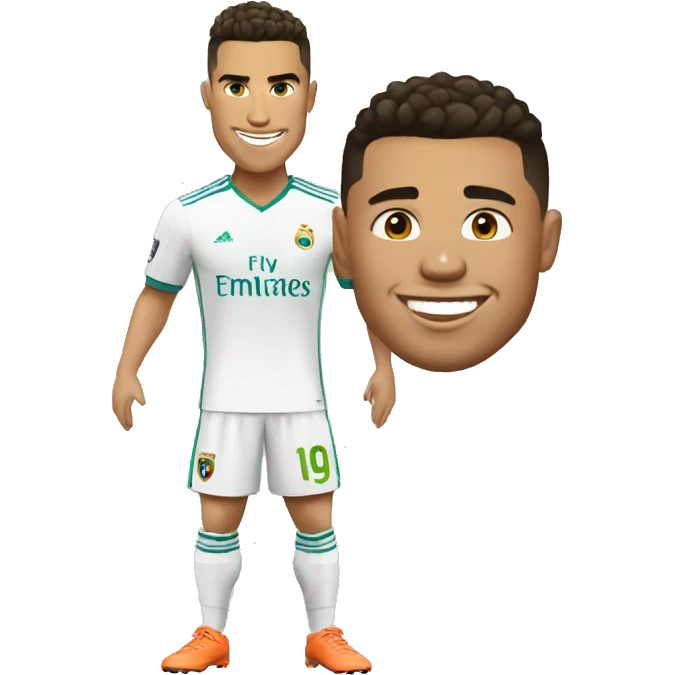 Happy Ronaldo emoji