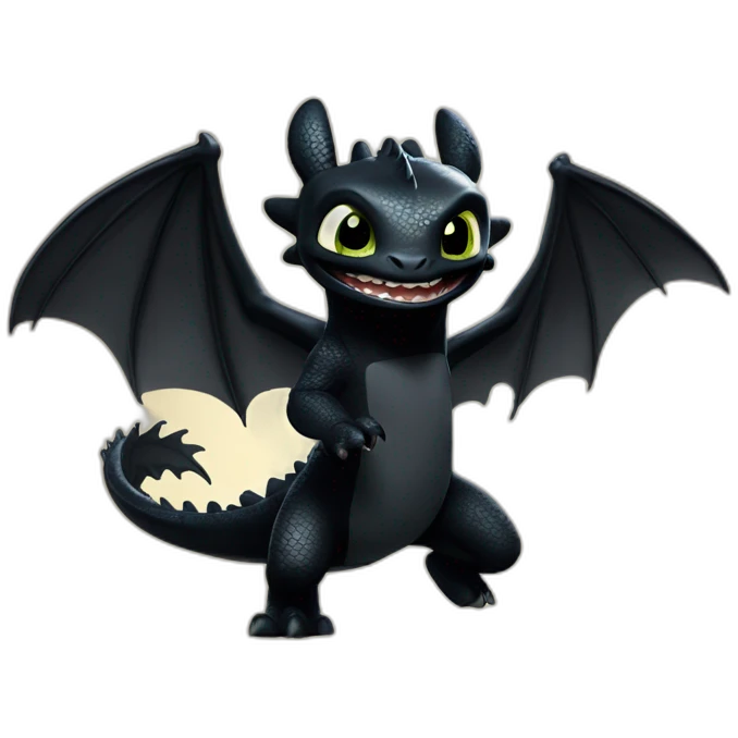 Toothless-from-How-to-train-your-dragon-dancing emoji