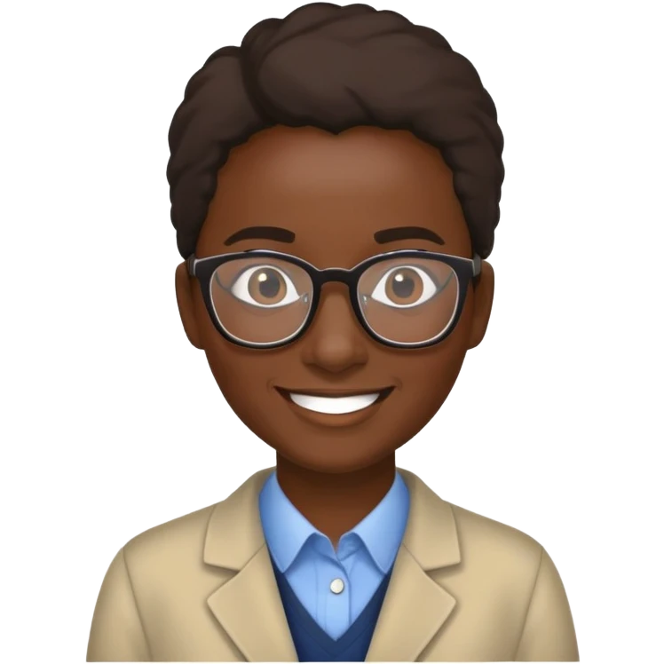 Generate an emoji of a typical south african teacher emoji