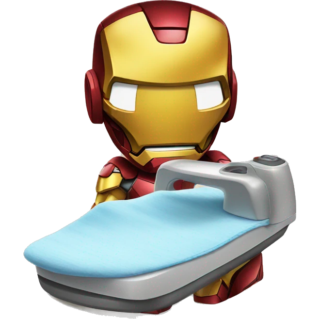 ironman ironing clothes emoji