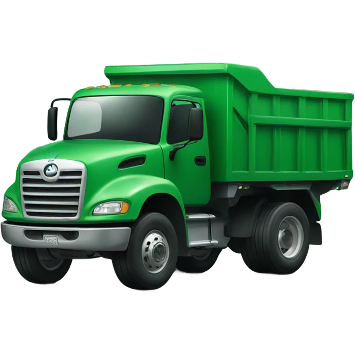 Green truck  emoji