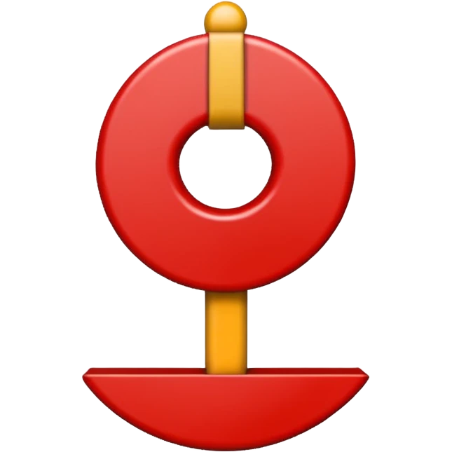 Représente moi une borne kilométrique rouge et blanche avec le chiffre N7. le bas est un rectangle blanc et le haut est en demi cercle rouge ayant la même largeur que le rectangle blanc. emoji