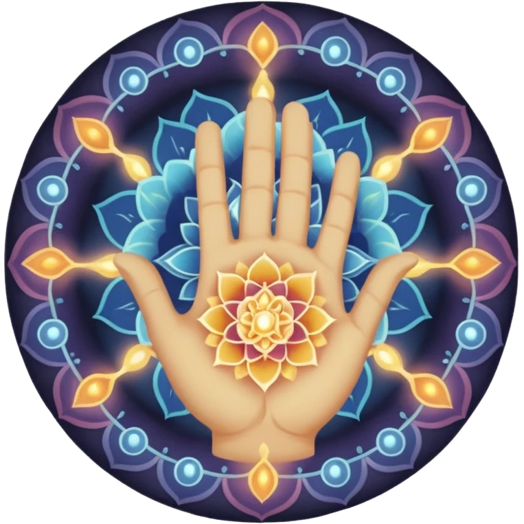 A divine abstract force creating humans through karma,
shown as a luminous cosmic hand made of light (not realistic),
forming a human figure from particles.
Hindu spiritual aura, sacred geometry, subtle mandala lines,

 
 emoji