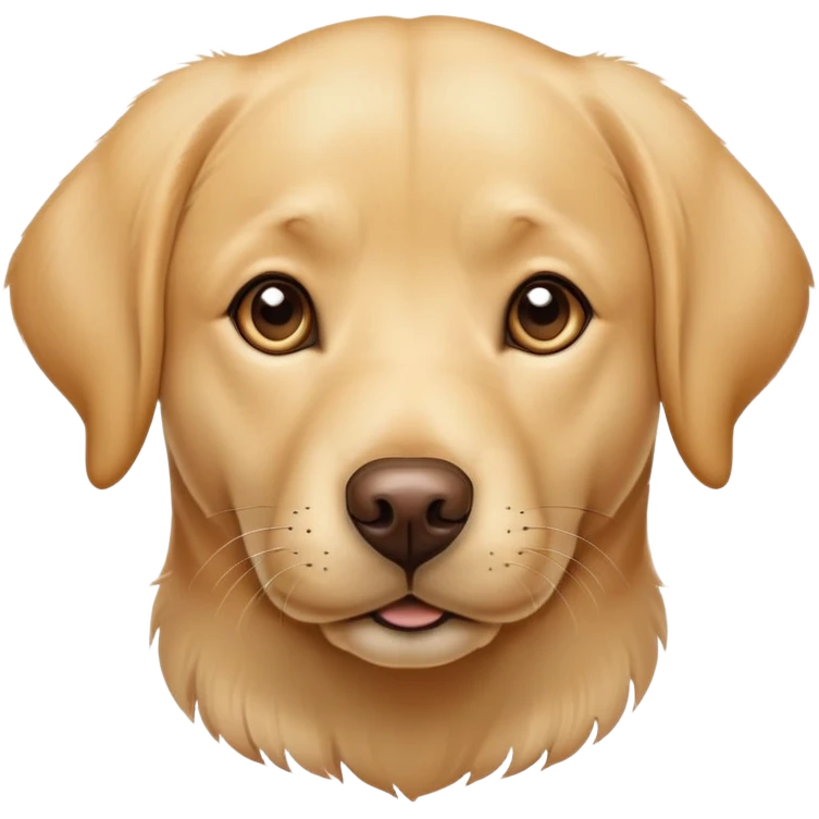 Cute labrador emoji