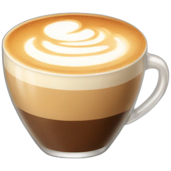cafe latte emoji