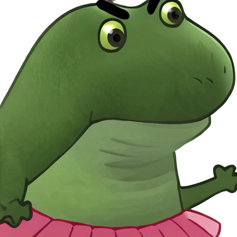 Dinosaur wearing a tutu emoji