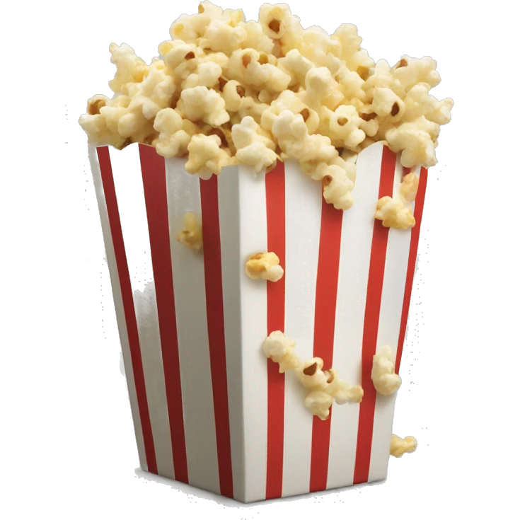 Movie popcorn box, but instead of popcorn, it’s olives emoji