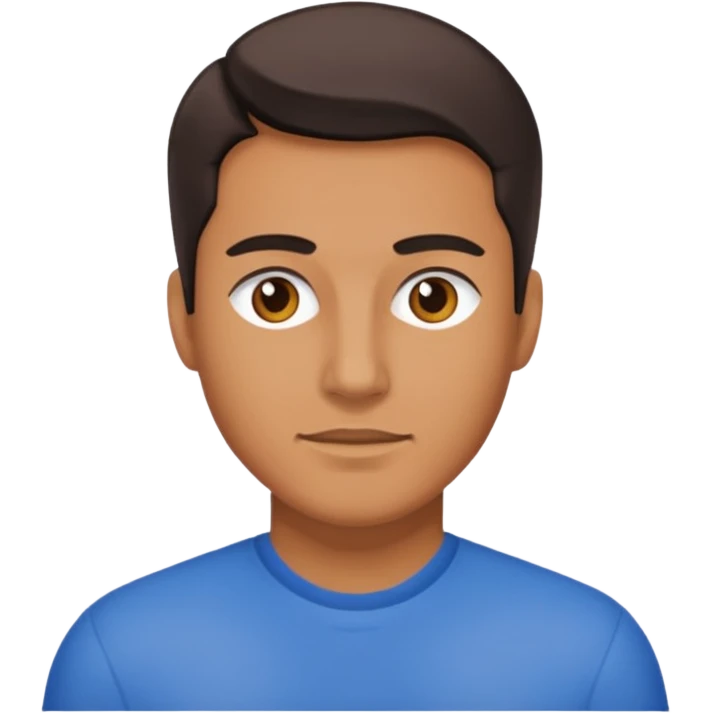 Mavi Sigma adam emoji