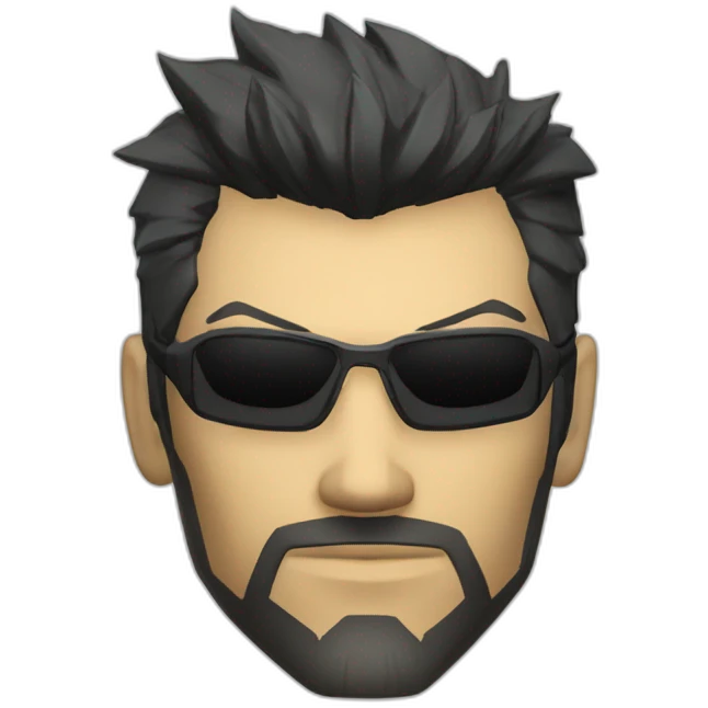 Deus ex adam jensen emoji