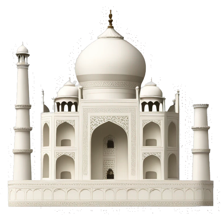 taj mahal emoji