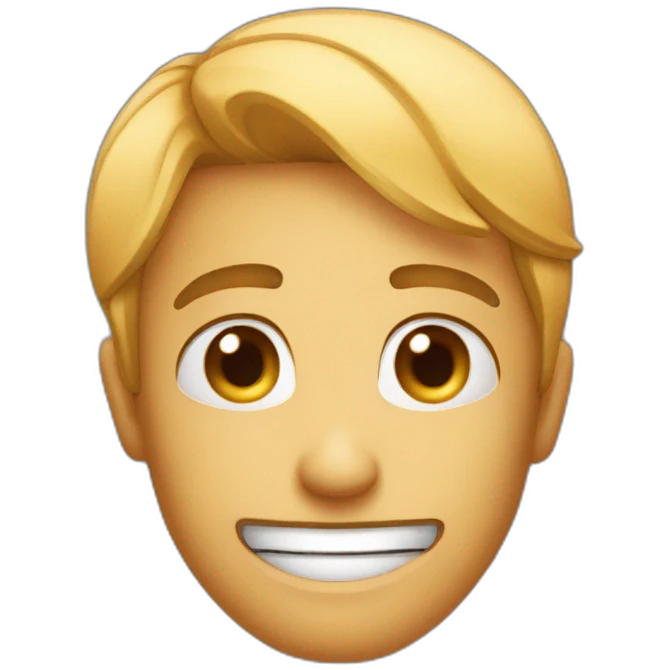 sourire triste emoji