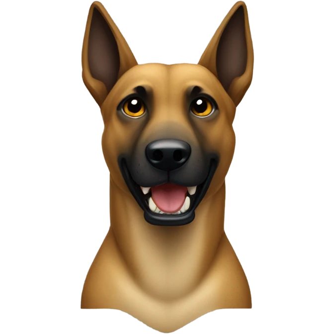 a malinois alligator  emoji