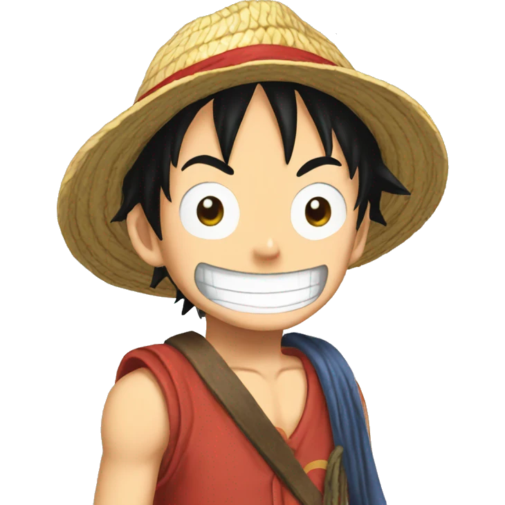 Luffy emoji