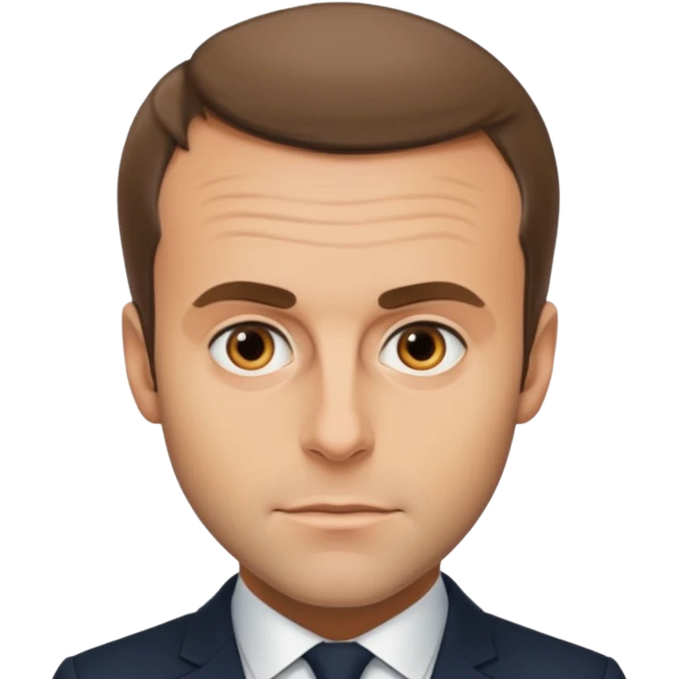 Emanuel Macron  emoji