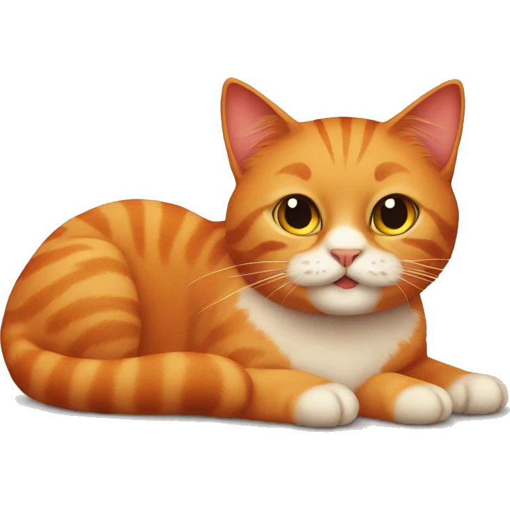 Red cat  emoji