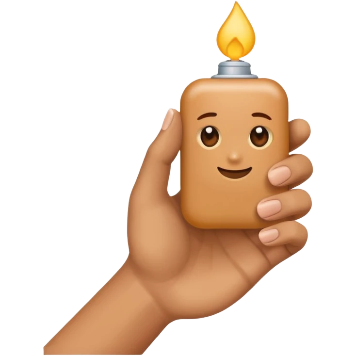 grip on hand holding something emoji