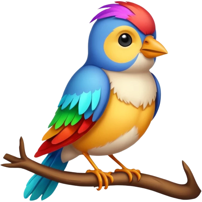 Uccellino buongiorno  emoji