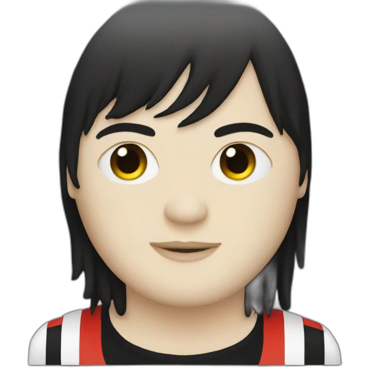 The white stripes emoji